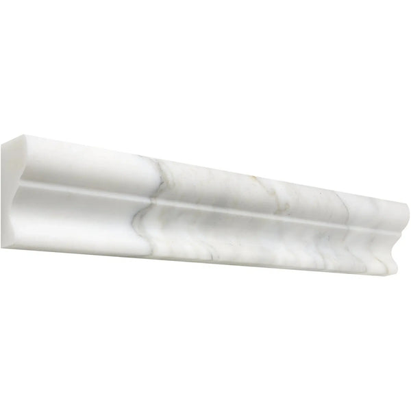 Marble-patterned decorative molding Calacatta Gold 2X12 Crown Mercer Molding Liner