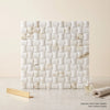 White calacatta gold italian marble mosaic tile with woven three-dimensional pattern polished or honed finish
