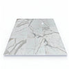 Calacatta Gold 5 inch Hexagon Mosaic Marble Tile arrangement in polished finish