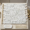 White italian calacatta gold bamboo sticks marble mosaic tile with subtle gray veining in horizontal brick layout