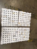 Calacatta Gold basketweave mosaic marble tile in white, gray, and black, polished or honed