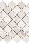 Calacatta Gold Lantern 3 inch (Arabesque/Moroccan/Baroque) Mosaic Marble Tile Polished or Honed
