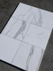 Calacatta Gold Marble 12x12 Polished White Tile with Gray Veining