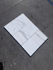 Calacatta Gold Marble 12x12 Polished Ceramic Tile with Gray Veining