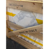 Calacatta Gold Marble 12x12 Polished, white with gray veins in Italy crate