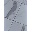 Calacatta Gold Marble 12x12 Polished Tile with Gray Veins