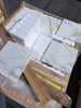 Calacatta Gold Marble 12x12 Polished white tiles with gray veining in crate