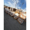 Calacatta Gold Marble 12x24 Polished Slab in Wooden Crate