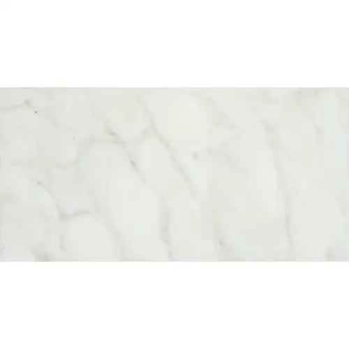 White marble tile from Calacatta Gold Marble 12X24 polished or honed product collection