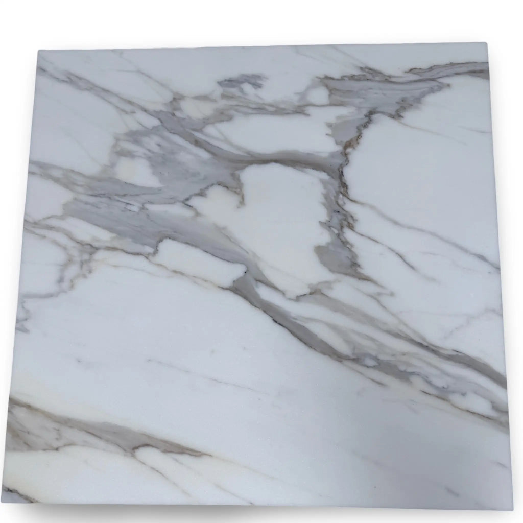 Calacatta Gold Marble 18X18 Polished or Honed Square Marble Tile Display Image