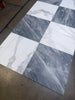 Calacatta Gold Marble 18x18 Polished Checkerboard Tiles