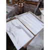Calacatta Gold Marble 18x36 Polished Tiles with Gray Veining