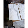 Calacatta Gold Marble 18X36 Polished Tiles with Gray Veining