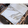 Calacatta Gold Marble 18X36 Polished Slab with Gray Beige Veins