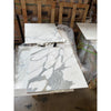 Calacatta Gold Marble 24x24 Polished White Tile with Gray Veining