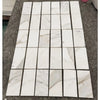 Calacatta Gold Marble 3x6 Polished or Honed Mosaic Tiles