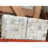 Calacatta Gold octagon mosaic marble tile polished or honed panel