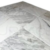 Calacatta Medley 12X12 Polished Marble Tile showcasing elegant marble floor tiles