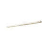 Rectangular white stick representing Calacatta Oliva Marble pencil liner molding