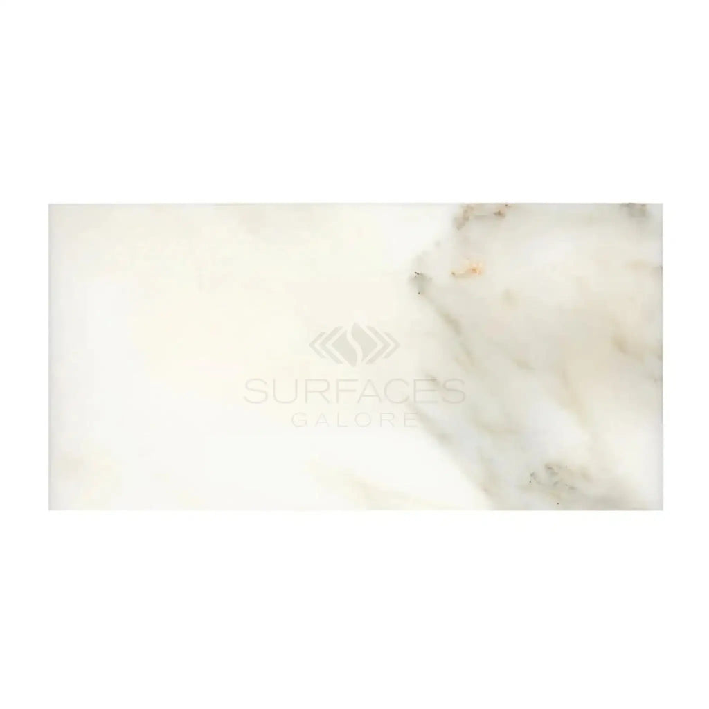 Calacatta Oliva Marble 12X24 Tile Polished or Honed Rectangular Marble Slab