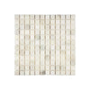 Calacatta Oliva Marble 1X1 Mosaic Tile Sheet in Polished or Honed Finish