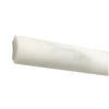 White rounded molding of Calacatta Oliva Marble 1X12 Quarter-Round Trim