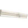 Calacatta Oliva Marble 2X12 OG-1 Polished Single-Step Chair Rail Trim in White Marble