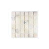 Calacatta Oliva Marble 2X2 Polished or Honed Square Mosaic Tile Display Image