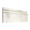 Calacatta Oliva Marble 4 3/4X12 Baseboard Molding Trim in polished or honed finish