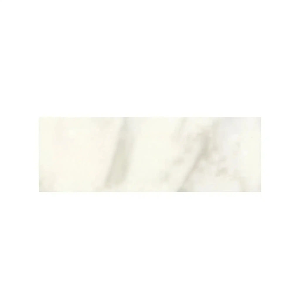 Calacatta Oliva Marble 4X12 Tile in polished and honed finishes on a rectangular tile