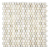Calacatta Oliva Marble 5/8X5/8 Staggered Mosaic Tile Sheet in Polished Finish