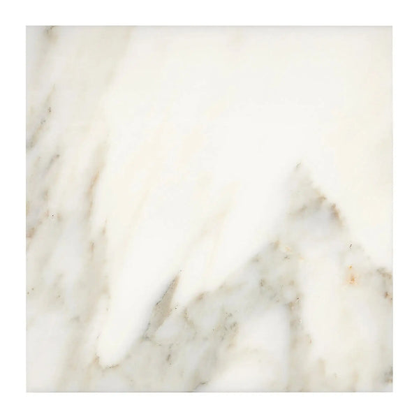 Calacatta Oliva Marble 12X12 Tile Polished or Honed featuring a white marble slab