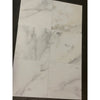 Calacatta verde royale marble 12x12 tile polished or honed with white marble-effect and subtle gray veining