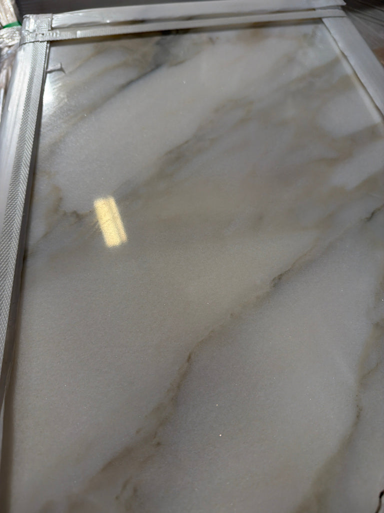 Calacatta Verde Royale Marble 12x24 Polished Tile Slab