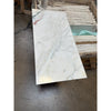 Polished Calacatta Oliva Marble Tile 18x36 with White Slab and Gray Veining