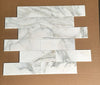 Calacatta Verde Royale Marble 4x12 Polished Subway Tile