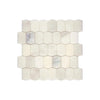 Calacatta Oliva White Marble Picket Tile Mosaic Polished or Honed for elegant decor