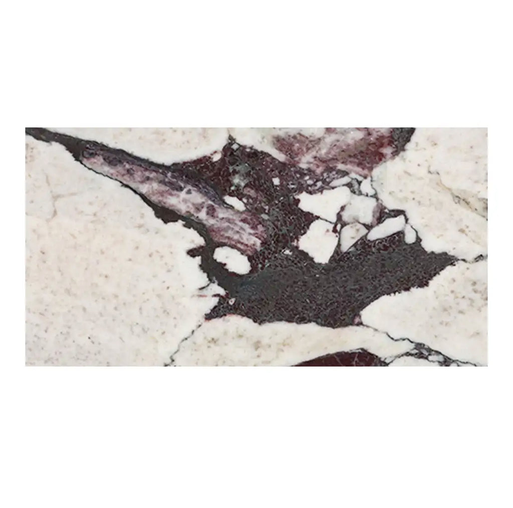 Calacatta Viola Imperiale Marble 12x24 Polished-Honed Slab