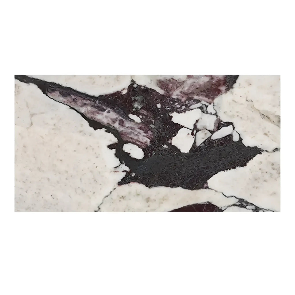 Calacatta Viola Imperiale Marble 12x24 Polished-Honed Slab