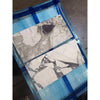 Calacatta Viola Imperiale marble 12x24 polished-honed tiles with veining, wrapped in blue film