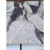 Calacatta Viola Imperiale marble 12x24 polished-honed slab with white and dark gray swirling veining patterns