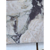 Calacatta Viola Imperiale marble slab 12x24 polished-honed with white and dark gray swirling veining patterns