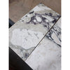 Calacatta Viola Imperiale marble 12x24 polished-honed tile with white gray swirls and black veining