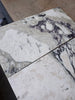 Calacatta Viola Imperiale marble 12x24 polished-honed tiles with white marble and black gray veining