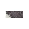 Calacatta Viola Imperiale marble 4x12 polished-honed tile with dark gray swirling veining
