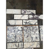 Calacatta Viola Imperiale marble 4x12 polished-honed white gray tiles