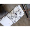 Calacatta Viola Imperiale marble 4x12 polished-honed tile panel