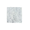 White marble tile mosaic from Carrara White Marble 1 1/8 X 12 Mosaic product