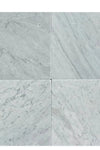 Carrara White Marble 12X12 Tumbled