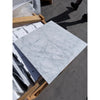 Carrara White Marble 18x18 Polished Tile with Gray Veining